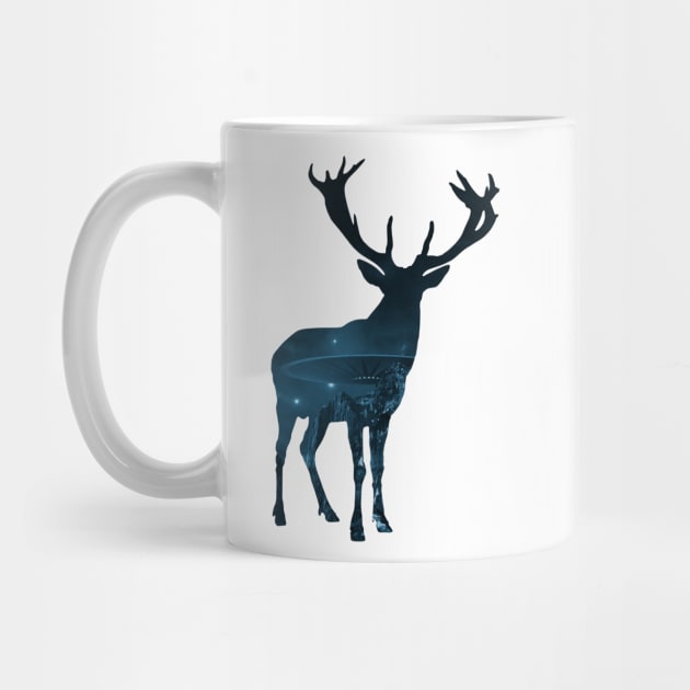 Space Inside deer by Darksavage